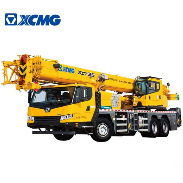XCMG Official 35 Ton Rc Crane Trucks XCT35 China Truck Crane with Spare Parts Price